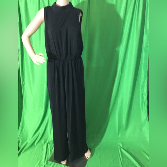 Lascana Satin High Neck Jumpsuit NWT - Picture 10 of 10